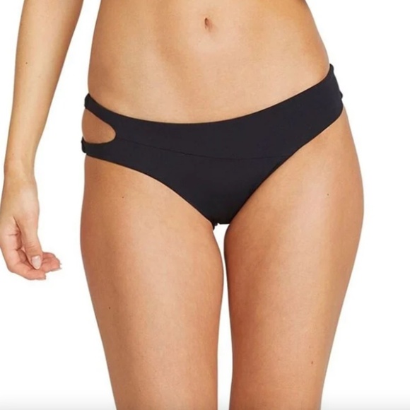 NEW Volcom Simply Seamless Triangle Top & Hipster Bottom 2 Pc. Bikini Set Sz. S - Picture 3 of 8